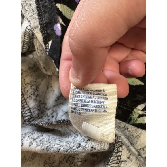 American Eagle Women's Size Small Floral Mini Skirt Cotton Blend‎ Stretch Summer - Picture 8 of 11